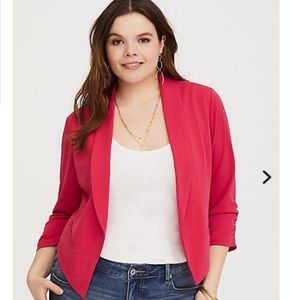 TORRID. Red blazer (size 12 or torrid 00)